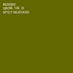 #626800 - Spicy Mustard Color Image